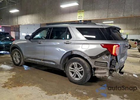 2021 Ford Explorer Xlt из США, поврежденный, VIN 1FMSK8DH0MGC42166